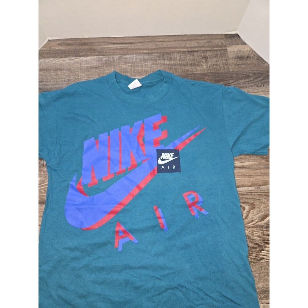 Vintage Nike Air T Shirt Green M                                            #163 - Picture 6 of 16